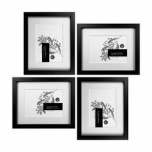 4 Piece 5 x 7" Slim Box Frame Gallery Wall Set